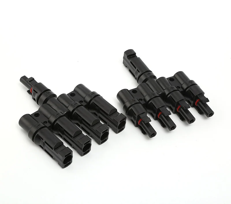 MC4 T-Branch 5-Way Connector (1-in 4-out)